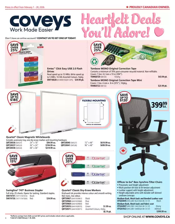 Covey Basics catalogue in Calgary |  Heartfelt Deals You'll Adore! | 2026-02-04T00:00:00.000Z - 2026-02-28T00:00:00.000Z