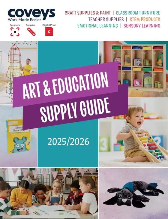 Covey Basics catalogue in Calgary | Art & education supply guide | 2026-02-04T00:00:00.000Z - 2026-06-30T00:00:00.000Z