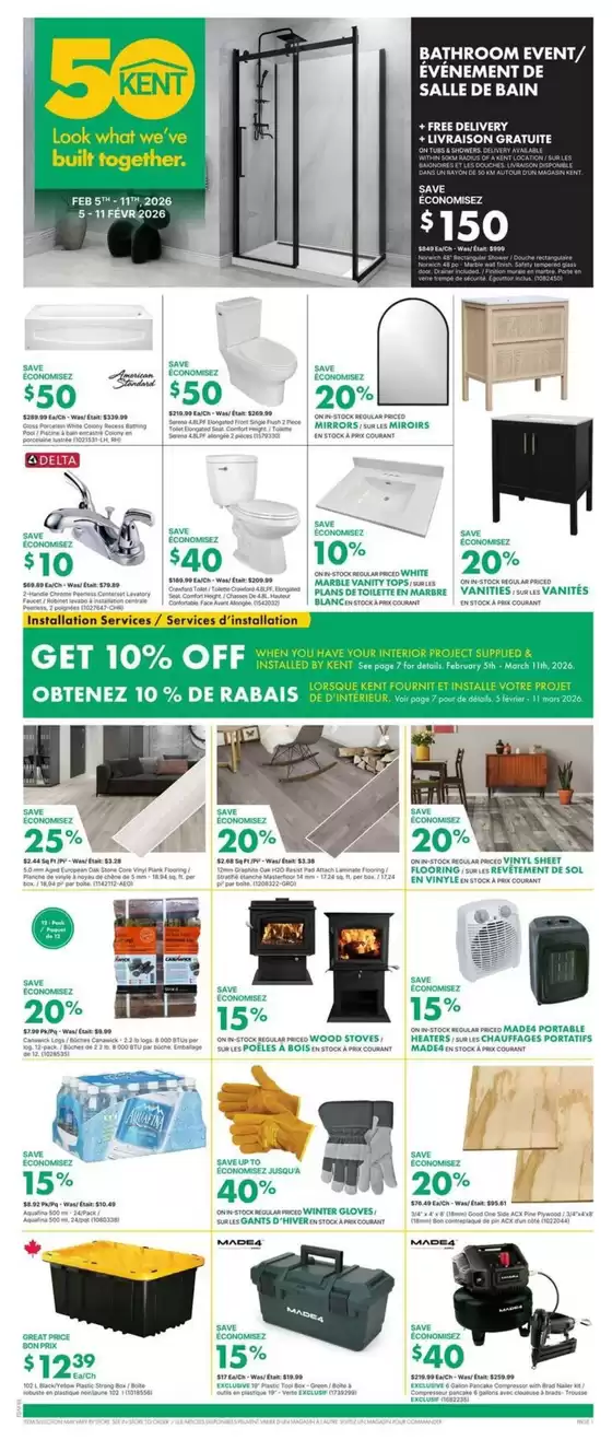 Kent catalogue in Campbell River | Current deals and offers | 2026-02-05T00:00:00.000Z - 2026-03-11T00:00:00.000Z