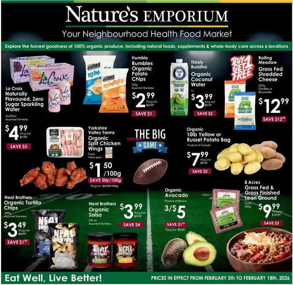 Nature's Emporium catalogue in Ottawa |  Bi-Weekly Flye | 2026-02-05T00:00:00.000Z - 2026-02-18T00:00:00.000Z