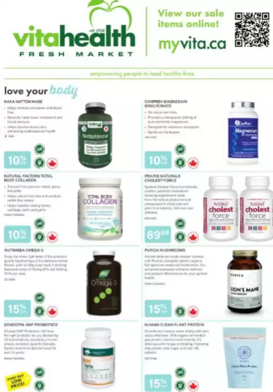 Vita Health catalogue in Scarborough | Empowering people to lead healthy lives | 2026-02-06T00:00:00.000Z - 2026-02-25T00:00:00.000Z