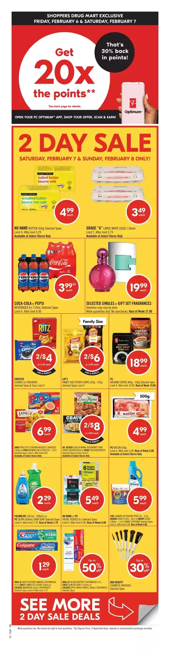 Shoppers Drug Mart catalogue in Chatham-Kent | Current bargains and offers | 2026-02-06T00:00:00.000Z - 2026-02-08T00:00:00.000Z