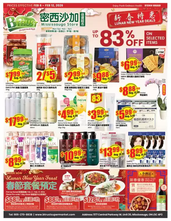 Btrust Supermarket catalogue in Toronto | Up to 83 % off  | 2026-02-06T00:00:00.000Z - 2026-02-12T00:00:00.000Z
