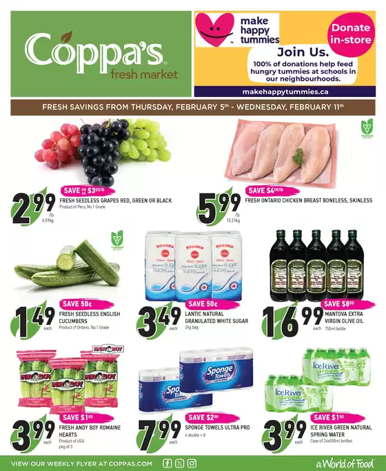 Coppa's catalogue in Shawinigan | Weekly flyer  | 2026-02-06T00:00:00.000Z - 2026-02-11T00:00:00.000Z