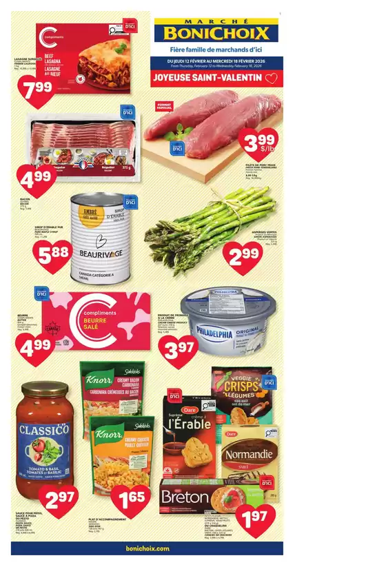 Marché Bonichoix catalogue in London | Current bargains and offers | 2026-02-12T00:00:00.000Z - 2026-02-18T00:00:00.000Z