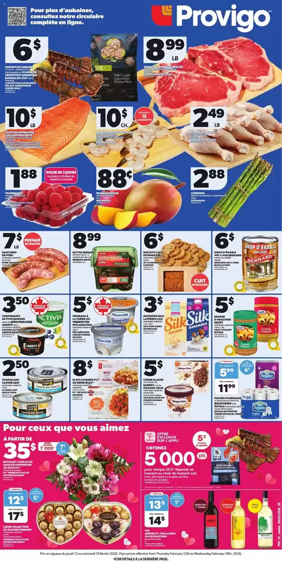 Provigo catalogue in London | Discover attractive offers | 2026-02-12T00:00:00.000Z - 2026-02-18T00:00:00.000Z