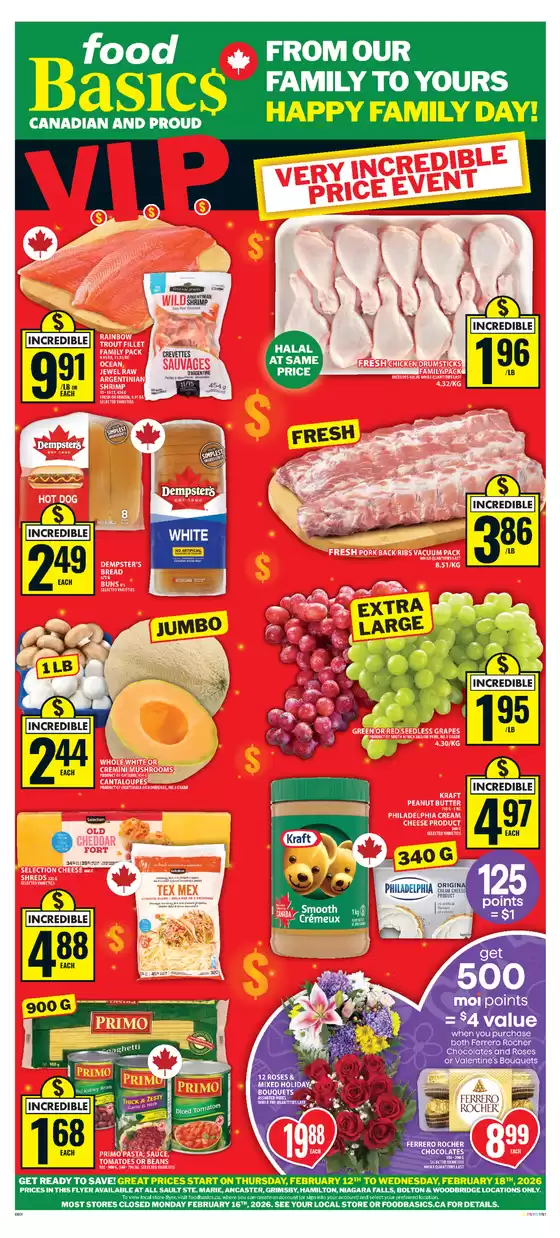 Food Basics catalogue in Richmond Hill | Save now with our deals | 2026-02-12T00:00:00.000Z - 2026-02-18T00:00:00.000Z