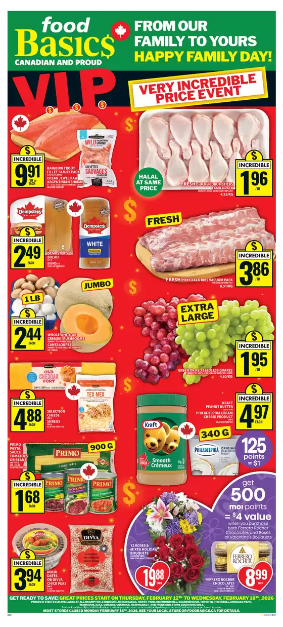 Food Basics catalogue in Richmond Hill | Great offer for all customers | 2026-02-12T00:00:00.000Z - 2026-02-18T00:00:00.000Z