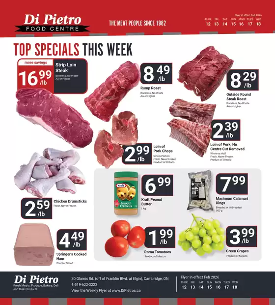 Di Pietro catalogue in Prince Rupert | Top specials this week  | 2026-02-12T00:00:00.000Z - 2026-02-18T00:00:00.000Z