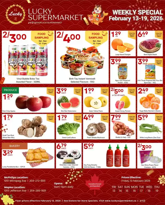 Lucky Supermarket catalogue in Buckingham | Shop the lucky way  | 2026-02-13T00:00:00.000Z - 2026-02-19T00:00:00.000Z