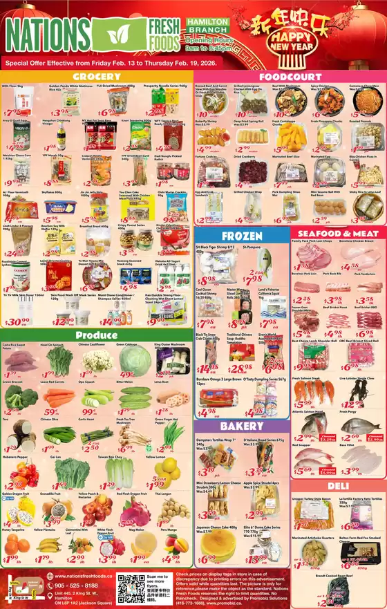 Nations Fresh Foods catalogue in Buckingham | Great Deals This Week | 2026-02-13T00:00:00.000Z - 2026-02-19T00:00:00.000Z