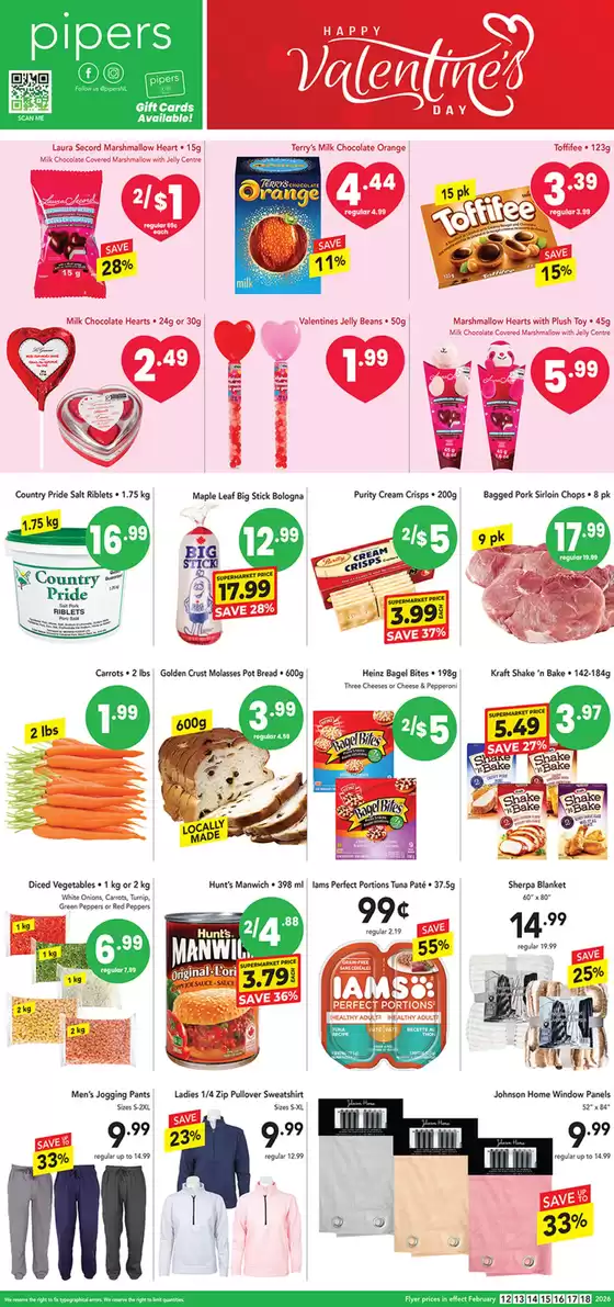 Pipers catalogue in Boiestown | Flyer Pipers | 2026-02-12T00:00:00.000Z - 2026-02-18T00:00:00.000Z