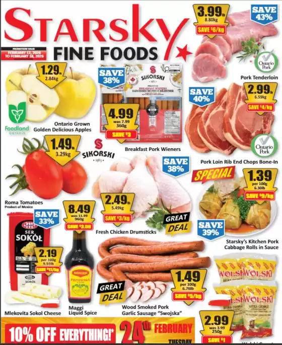 Starsky catalogue in Boiestown | Weekly flyer  | 2026-02-13T00:00:00.000Z - 2026-02-18T00:00:00.000Z