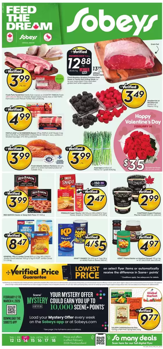 Sobeys catalogue in Boiestown | Weekly flyer  | 2026-02-13T00:00:00.000Z - 2026-02-18T00:00:00.000Z