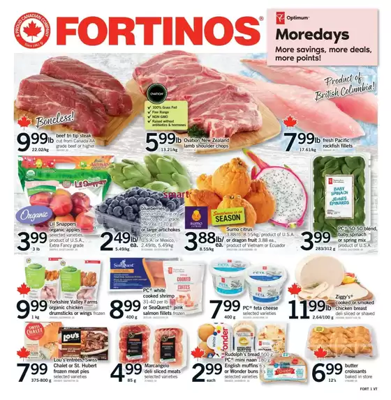 Fortinos catalogue in Gatineau | Exclusive deals for our customers | 2026-02-14T00:00:00.000Z - 2026-02-28T00:00:00.000Z