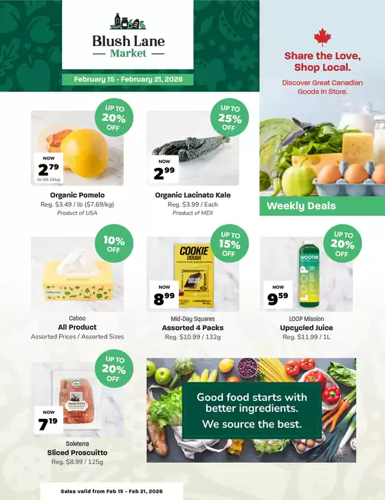 Blush Lane catalogue in Victoria BC | Blush Lane Flyer sales | 2026-02-16T00:00:00.000Z - 2026-02-21T00:00:00.000Z