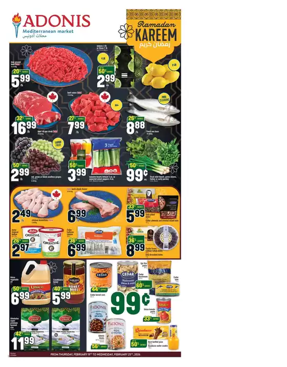 Marché Adonis catalogue in Bauline | Save now with our deals | 2026-02-19T00:00:00.000Z - 2026-02-25T00:00:00.000Z