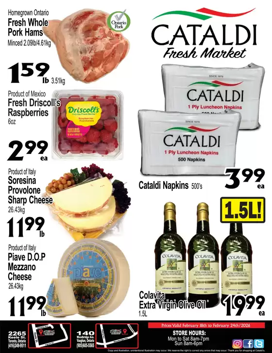 Cataldi catalogue in Charlo | Exclusive deals for our customers | 2026-02-18T00:00:00.000Z - 2026-02-24T00:00:00.000Z