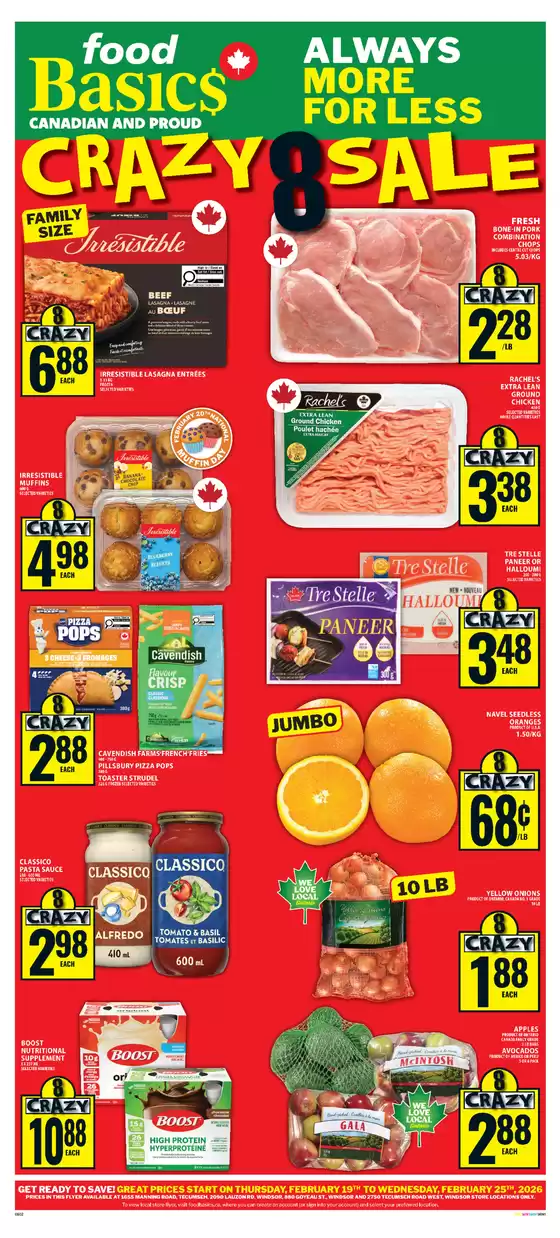 Food Basics catalogue in Lethbridge | Exclusive deals for our customers | 2026-02-19T00:00:00.000Z - 2026-02-25T00:00:00.000Z