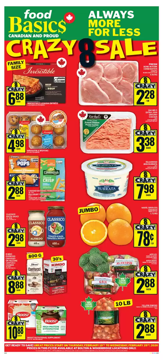 Food Basics catalogue in Lethbridge | Save now with our deals | 2026-02-19T00:00:00.000Z - 2026-02-25T00:00:00.000Z