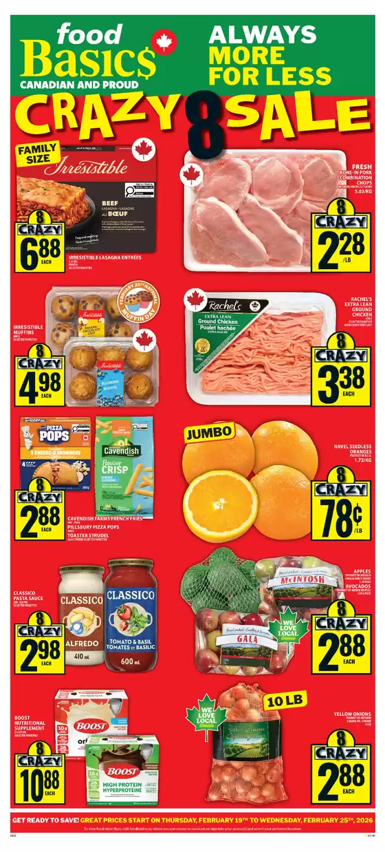 Food Basics catalogue in Lethbridge | Food Basics weekly flyer | 2026-02-19T00:00:00.000Z - 2026-02-25T00:00:00.000Z