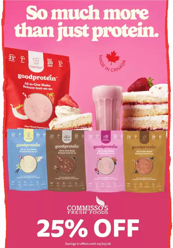 Commisso's Fresh Foods catalogue in Windsor (Ontario) | Commisso's Fresh Foods weeky flyer | 2026-02-20T00:00:00.000Z - 2026-03-05T00:00:00.000Z