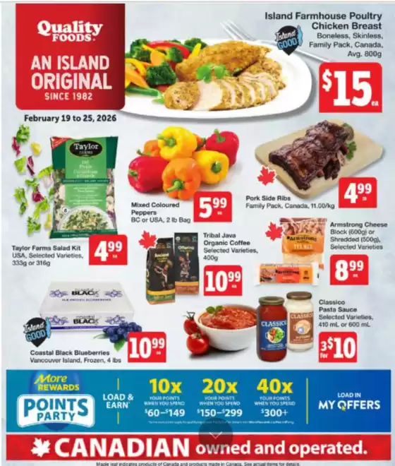 Quality Foods catalogue in Windsor (Ontario) | Weekly flyer  | 2026-02-20T00:00:00.000Z - 2026-02-25T00:00:00.000Z