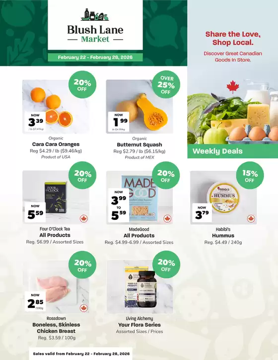 Blush Lane catalogue in Halifax | Weekly flyer  | 2026-02-23T00:00:00.000Z - 2026-02-28T00:00:00.000Z