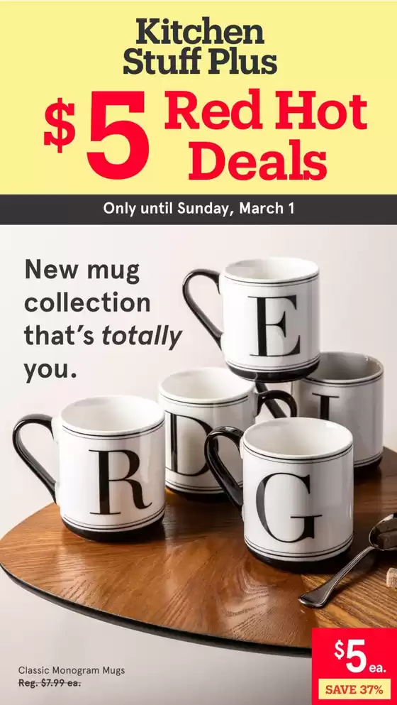 Kitchen Stuff Plus catalogue in Toronto | Kitchen Stuff Plus weeky flyer | 2026-02-23T00:00:00.000Z - 2026-03-01T00:00:00.000Z