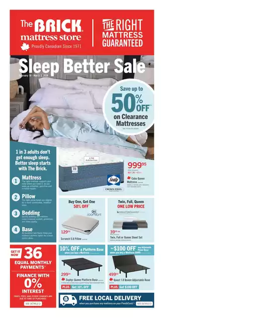 The Brick catalogue in Toronto | Special offers for you | 2026-02-18T00:00:00.000Z - 2026-03-05T00:00:00.000Z