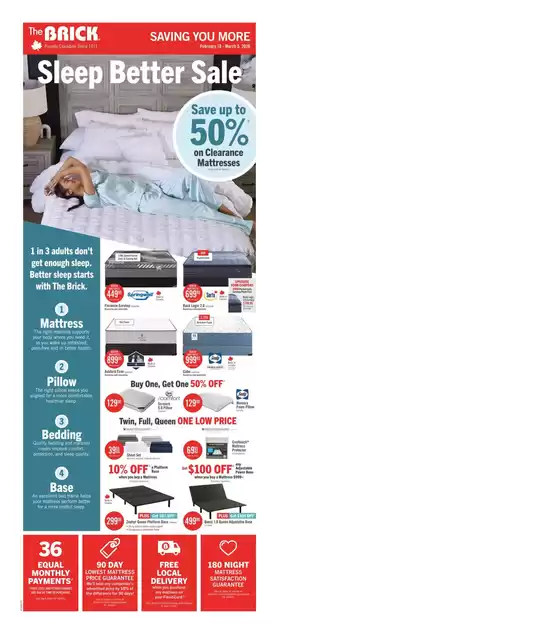 The Brick catalogue in Toronto | Offers for bargain hunters | 2026-02-18T00:00:00.000Z - 2026-03-05T00:00:00.000Z