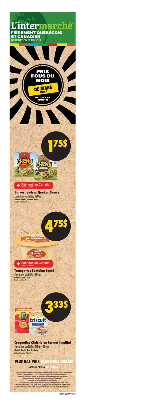 L'Intermarché catalogue in Longlac | Great offer for all customers | 2026-02-26T00:00:00.000Z - 2026-03-04T00:00:00.000Z