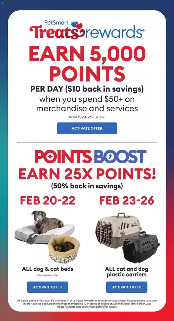Petsmart catalogue in Longlac | Current bargains and offers | 2026-02-02T00:00:00.000Z - 2026-03-01T00:00:00.000Z
