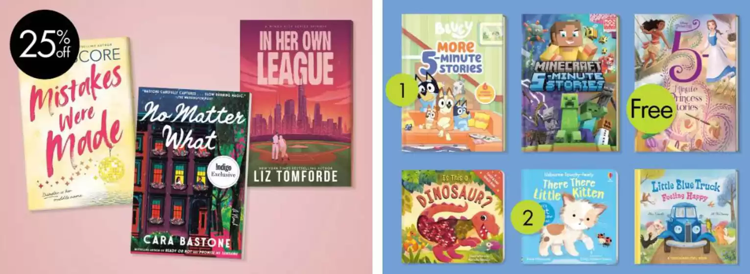 Chapters Indigo catalogue in Montreal | 25 % off  | 2026-02-25T00:00:00.000Z - 2026-03-10T00:00:00.000Z