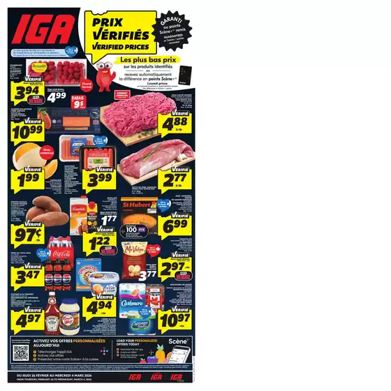 IGA catalogue in Guelph | Quebec | 2026-02-26T00:00:00.000Z - 2026-03-04T00:00:00.000Z