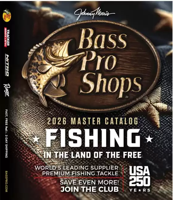 Bass Pro Shop catalogue | Spring fishing master 2026  | 2026-02-27T00:00:00.000Z - 2026-05-31T00:00:00.000Z