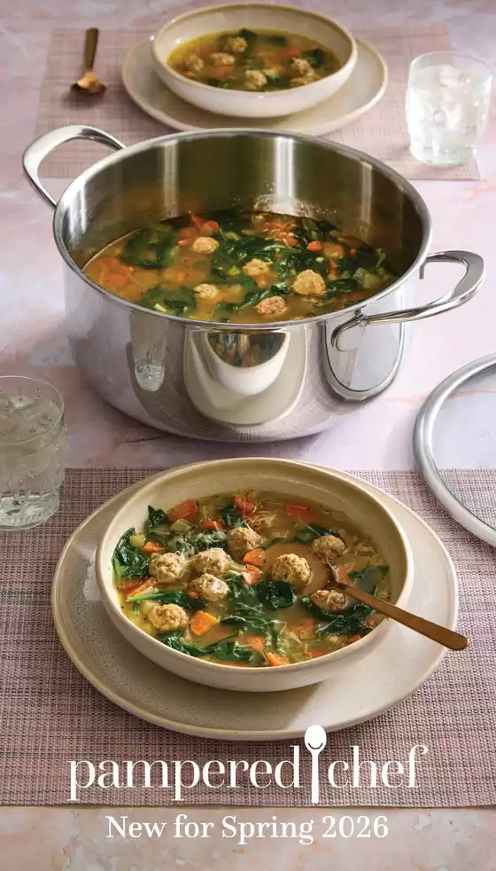 Pampered Chef catalogue in Calgary | Spring/Summer Mini 2026 | 2026-03-01T00:00:00.000Z - 2026-03-31T00:00:00.000Z