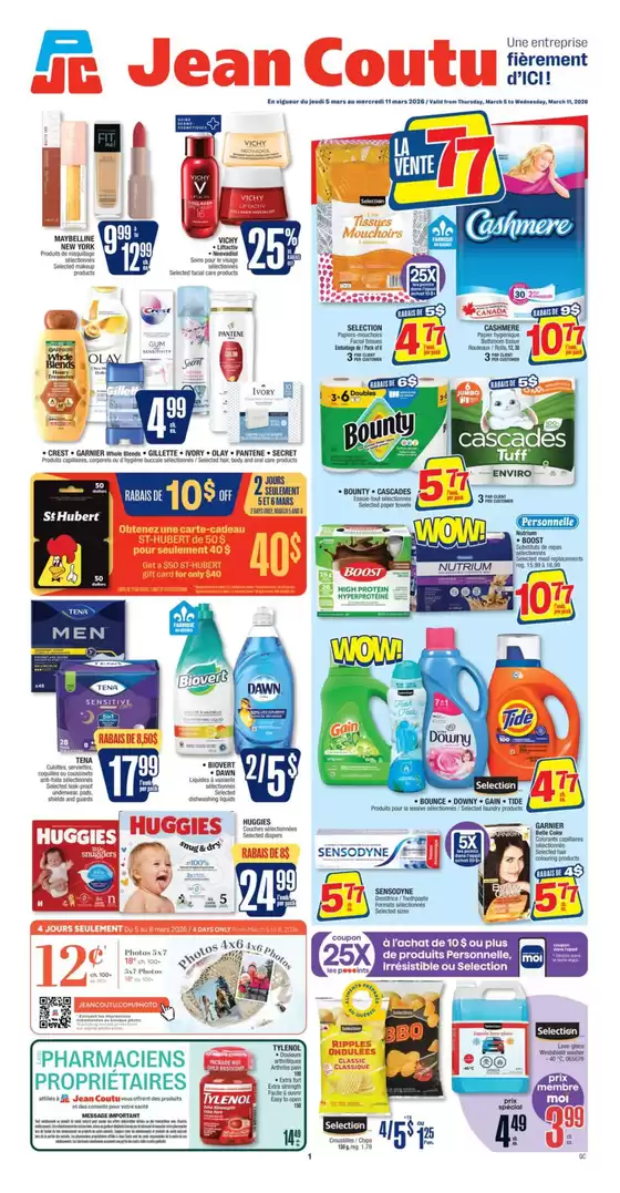 Jean Coutu catalogue in Calgary | Exclusive deals and bargains | 2026-03-05T00:00:00.000Z - 2026-03-11T00:00:00.000Z