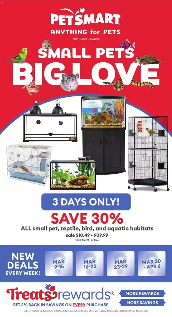 Petsmart catalogue in Winnipeg | Special offers for you | 2026-03-02T00:00:00.000Z - 2026-04-06T00:00:00.000Z
