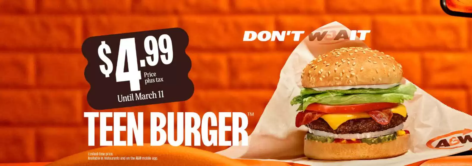 A&W catalogue in Hamilton | Don 't wait  | 2026-03-03T00:00:00.000Z - 2026-03-11T00:00:00.000Z