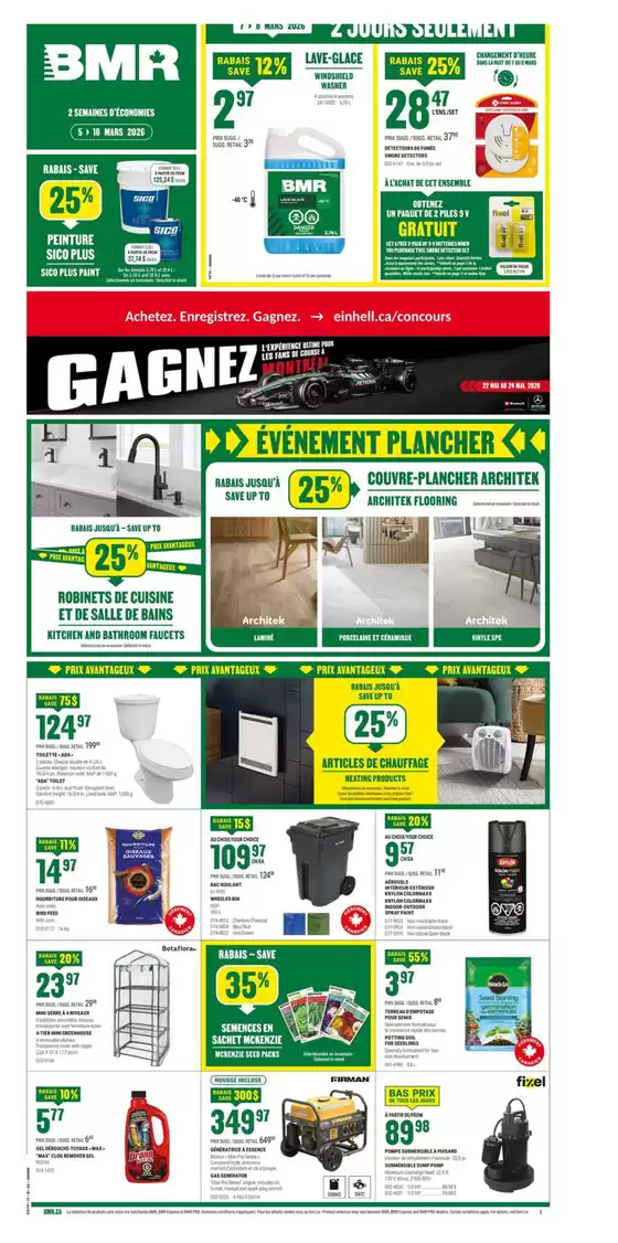 BMR catalogue in Saint-Hyacinthe | Weekly Ad | 2026-03-05T00:00:00.000Z - 2026-03-11T00:00:00.000Z
