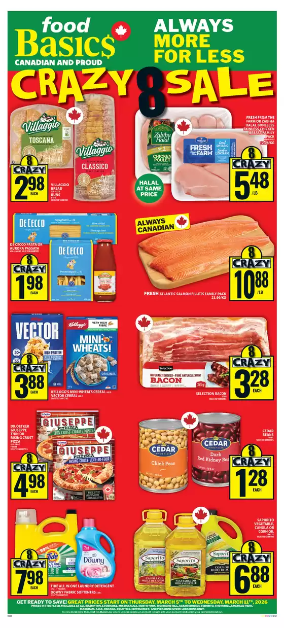 Food Basics catalogue in Saint-Lambert | Wide range of offers | 2026-03-05T00:00:00.000Z - 2026-03-11T00:00:00.000Z