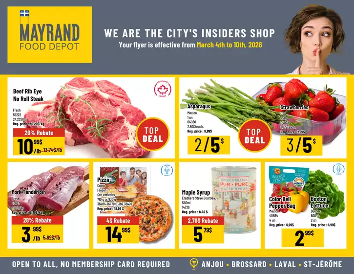 Mayrand catalogue in Scarborough | Mayrand flyer | 2026-03-04T00:00:00.000Z - 2026-03-10T00:00:00.000Z