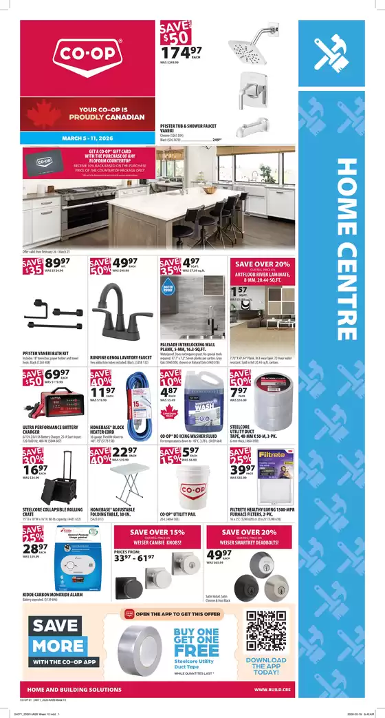 Co-op Home Centre catalogue in Courtenay | Current deals and offers | 2026-03-05T00:00:00.000Z - 2026-03-11T00:00:00.000Z