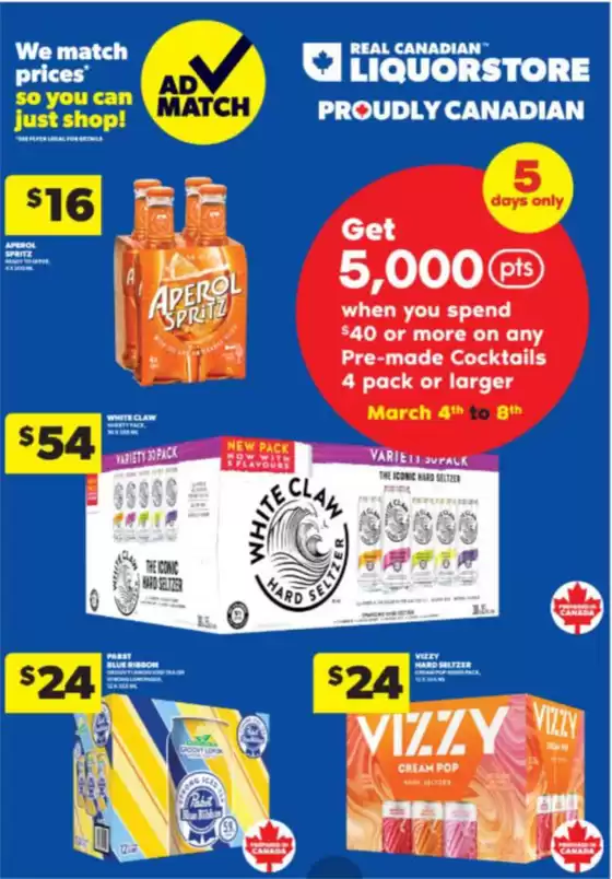Real Canadian Liquostore catalogue in Marystown | Weekly flyer  | 2026-03-05T00:00:00.000Z - 2026-03-08T00:00:00.000Z