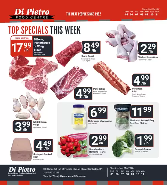 Di Pietro catalogue in Marystown | Top specials this week  | 2026-03-05T00:00:00.000Z - 2026-03-11T00:00:00.000Z