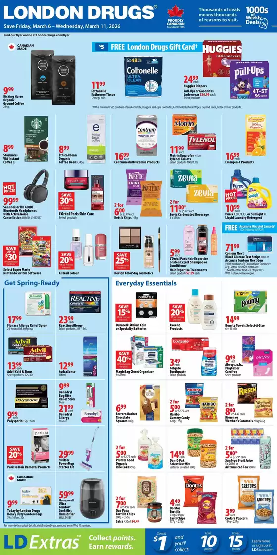 London Drugs catalogue in Calgary | London Drugs Weekly ad | 2026-03-06T00:00:00.000Z - 2026-03-11T00:00:00.000Z