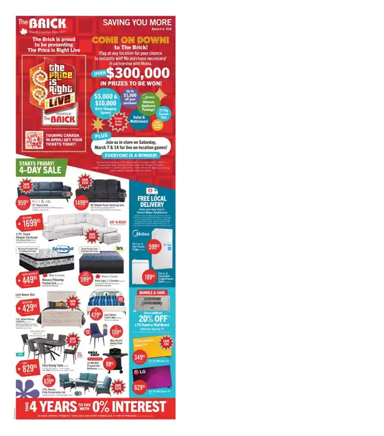 The Brick catalogue in Oshawa | Weekly Flyer | 2026-03-06T00:00:00.000Z - 2026-03-18T00:00:00.000Z