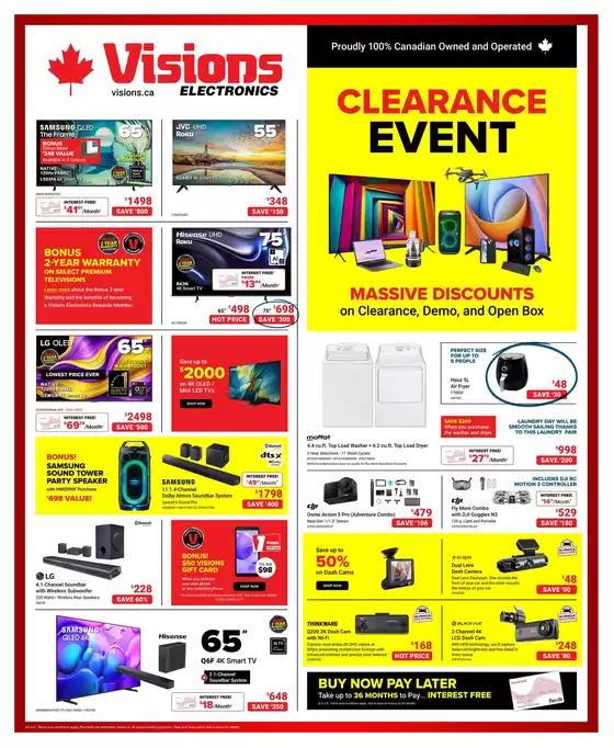 Visions Electronics catalogue in Cape Breton | Flyer | 2026-03-06T00:00:00.000Z - 2026-03-12T00:00:00.000Z