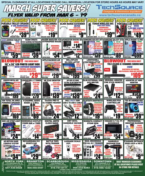 TechSource catalogue in Schreiber | TechSource, flyer | 2026-03-06T00:00:00.000Z - 2026-03-19T00:00:00.000Z